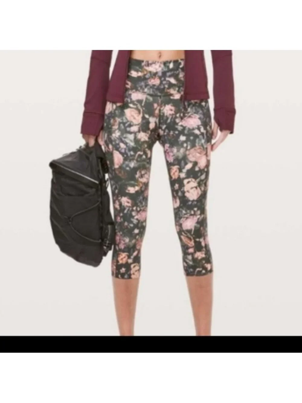 Lululemon Fast & Free Crop II *Nulux 19